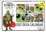 STAR WARS�@�}���_�����A���ƃO���[�O�[�@2027�@DESK CALENDAR�i���j