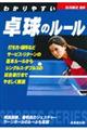 わかりやすい卓球のルール