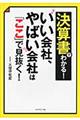 決算書でわかる!いい会社、やばい会社は「ここ」で見抜く!