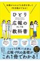 知識ゼロからでも自信を持ってPR活動ができる!ひとり広報の教科書