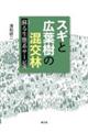 スギと広葉樹の混交林 蘇る生態系サービス