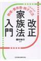 改正家族法入門ーこれからの親権・養育費・親子交流