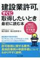 建設業許可をすぐに取得したいとき最初に読む本