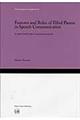 Features and roles of filled pauses in speech comm