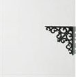 �u���P�b�g10�@�A���e�B�[�N�u���b�N�^BRACKET 10  ANTIQUE BLACK
