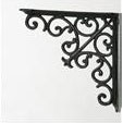 �u���P�b�g23�@�A���e�B�[�N�u���b�N�^BRACKET 23  ANTIQUE BLACK