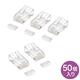 �T�����T�v���C�@RJ-45�R�l�N�^�i�P���p�j�@ADT-RJ45-50SN