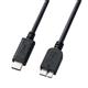 �T�����T�v���C�@USB3.1Gen2TypeC-microB�P�[�u���@KU31-CMCB10