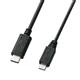 �T�����T�v���C�@USB2.0TypeC-microB�P�[�u���@KU-CMCBP310