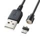 �T�����T�v���C�@Magnet�E����microUSB�P�[�u���i�f�[�^���[�d�j1m�@KU-MGD1