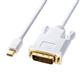 �T�����T�v���C�@�~�jDisplayPort-DVI�ϊ��P�[�u���@3m�@KC-MDPDVA30