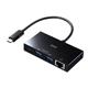 �T�����T�v���C�@USB Type-C�n�u�t�� �M�K�r�b�gLAN�A�_�v�^�@USB-3TCH20BK