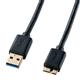 �T�����T�v���C USB3.0�}�C�N���P�[�u��(A-MicroB)1m KU30-AMC10BK