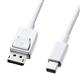 �T�����T�v���C �~�j-DisplayPort�ϊ��P�[�u��1m KC-DPM1W