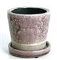 �J���[�O���C�Y�h�|�b�g�@���C�g�p�[�v���^COLOR GLAZED POT  LIGHT PURPLE