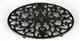 �I�[�o���g���x�b�g�@�A���e�B�[�N�u���b�N�^OVAL TRIVET  ANTIQUE BLACK