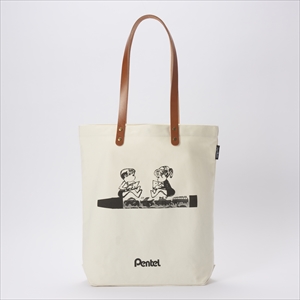 �yOld Resta�zLeather&Canvas TOTE PENTEL CRAYON (S:0040)